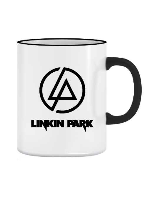 puodelis Linkin Park logo